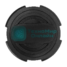 Резиновая опора для подкатного домкрата Matrix универсальная, D=100 мм, d=90, H=12 мм