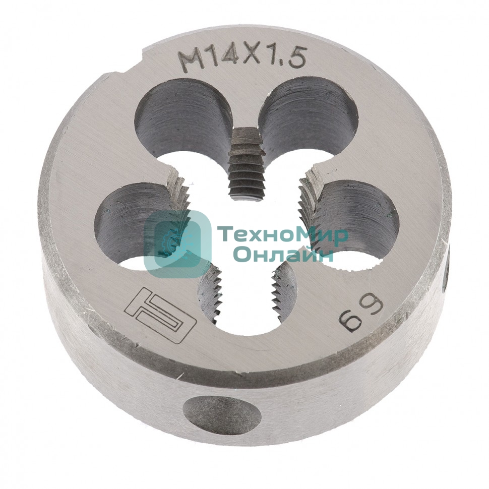 Плашка Сибртех М14x1,5 мм