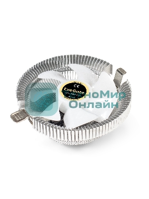 Кулер для процессора ExeGate Wizard EE91-PWM.RGB серебристый, 90 мм, алюминий, 2400 об/мин, 24 дБ, 4 pin, 75 Вт, 48 мм