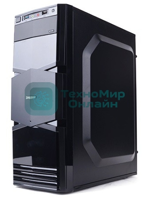 Компьютерный корпус Zalman ZM-T3 черный без БП mATX 1x80мм 3x120мм 1xUSB2.0 1xUSB3.0 audio bott PSU
