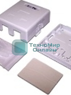 Модуль TWT (TWT-SA2-WH) Настенная коробка 2 порт. для Keystone