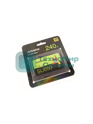 Накопитель SSD ADATA SU650, 240Gb, SATA III, 2.5
