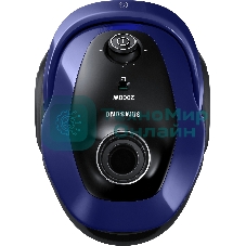 Пылесос Samsung VC20M251AWB синий, 460/2000 Вт, уборка сухая, пылесборник мешок 2.5 л