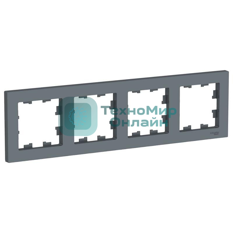 Рамка 4-м AtlasDesign универс. грифель SchE