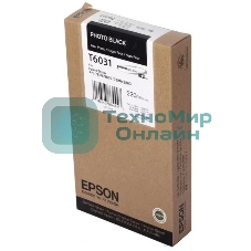 Картридж струйный Epson C13T603100 черный (220 мл) для Epson Sty Pro 7800/9800/7880/9880