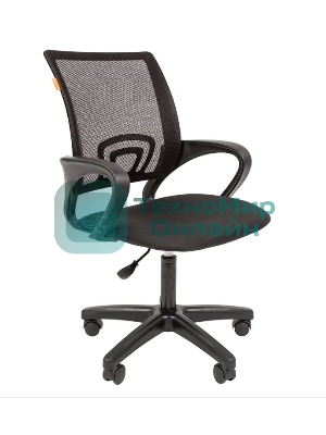 Кресло Chairman 696 TW-04 серый, ткань, 120 кг, механизм качания