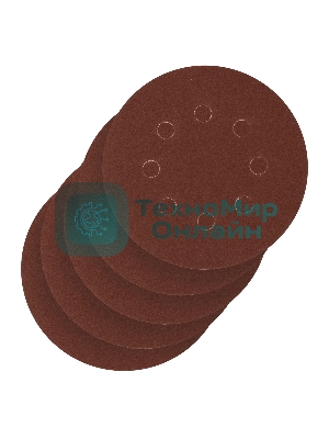 Круг абразивный Сибртех на ворсовой подложке под 