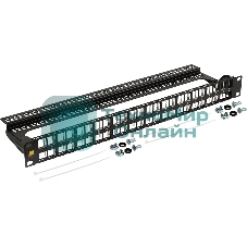 Патч-панель наборная Lanmaster LAN-PPC48OK-UTP 19