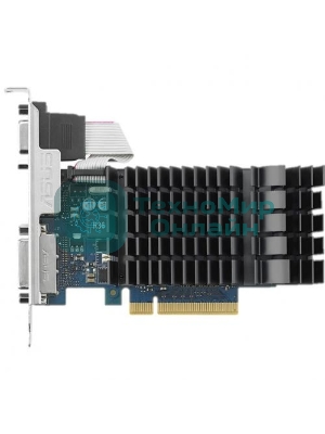 Видеокарта Asus GT730-SL-2GD5-BRK nVidia GeForce GT 730 2048Mb 64bit GDDR5 902/5010 DVIx1/HDMIx1/CRTx1/HDCP PCI-E Ret