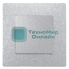 Выключатель 1-клавишный, авт.клеммы, 10AX, 250 В 672401 Legrand Etika Алюминий