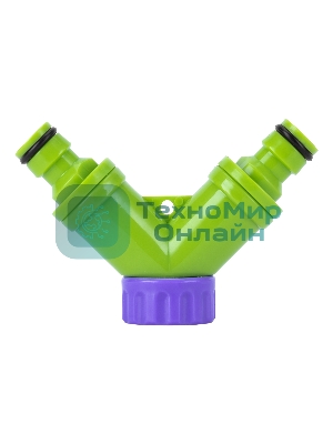 Разветвитель Palisad 2-канальный регулируемый со штуцерами