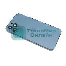 Задняя крышка (корпус) в сборе с рамкой для Apple iPhone 12 Pro Max синяя