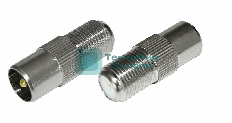 Переход гнездо F-штекер TV Rexant