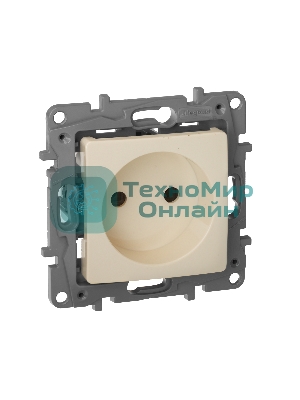 Розетка 2К винты, сл. кость ETIKA 