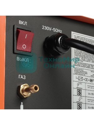 Сварочный аппарат PATRIOT WMA 225MQ (605301755) инверторный mig/mag/mma стальной и флюс. провлокой