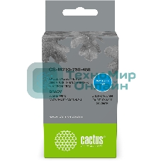Картридж ленточный Cactus CS-M210-750-488 черный шрифт, белый фон, 19.1мм, 6.4м для Brady M210/M211/M210-LAB