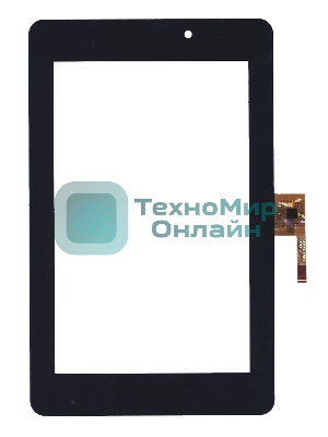 Сенсорное стекло (тачскрин) для Lenovo LePad S2007, черное