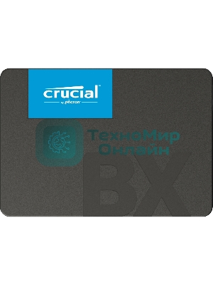 Накопитель SSD Crucial BX500, 500Gb, 2.5