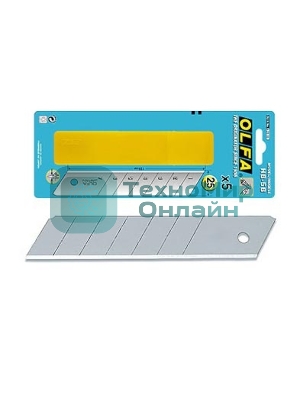 Лезвия для канцелярского ножа OLFA OL-HB-5B 25 мм