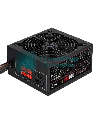 Блок питания Aerocool/Formula 1200W Retail KCAS PLUS 1200GM, 80 PLUS Gold, ATX v2.4, модульный, fan 14cm, 8x PCI-E [6+2-Pin], 10x SATA, 6x MOLEX
