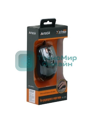 Мышь проводная A4Tech N-70FX черный, 1600 dpi, USB, кнопки - 7