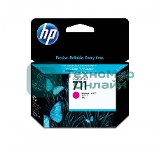 Картридж струйный HP №711 CZ131A пурпурный для HP DJ T120/T520 (29мл)