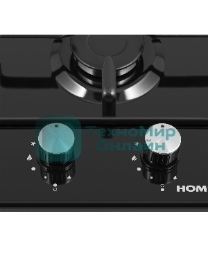 Газовая варочная панель HOMSair HGE323GCBK