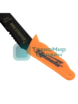 Щипцы Sparta 210 мм, для зачистки электропроводов и обжима контактных клемм, 1,5–6,5 мм