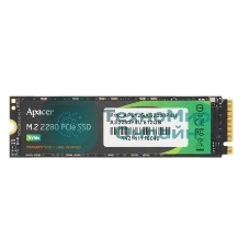 Накопитель SSD Apacer AS2280P4U, 512Gb, PCIe 3.0 x4, M.2 2280, NVMe, R/W 3500/2300