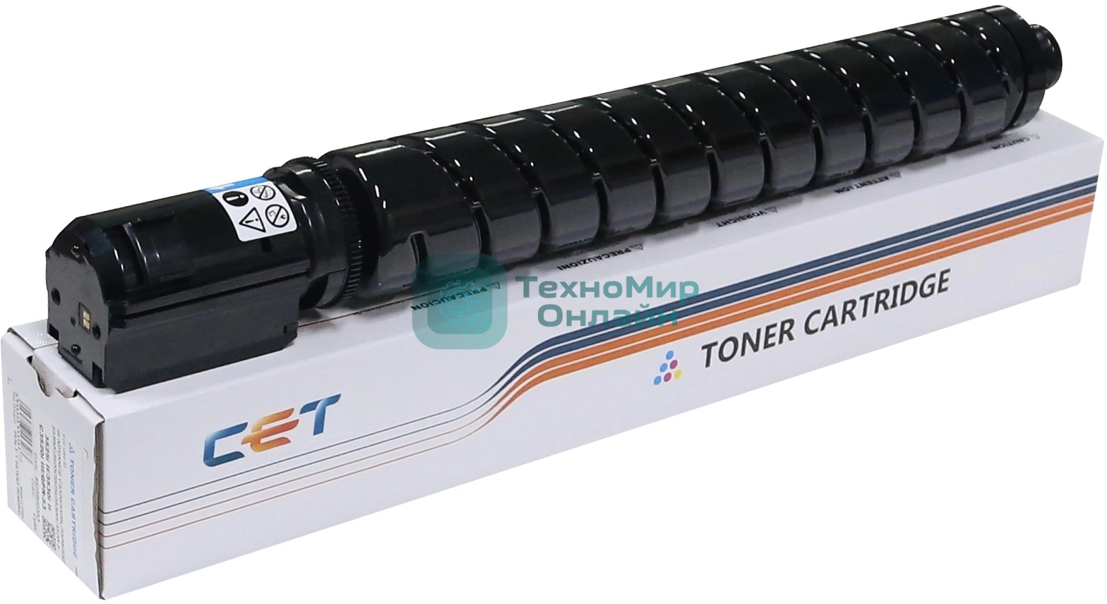 Картридж лазерный CET (CPP, TF8) для Canon iRC3025i Cyan, 463г