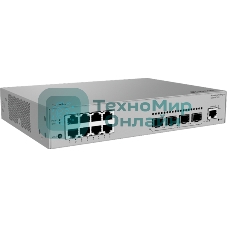 Коммутатор Huawei eKit S220-8T4S (L2, 8*10/100/1000BASE-T ports, 4*GE SFP ports, built-in AC power)
