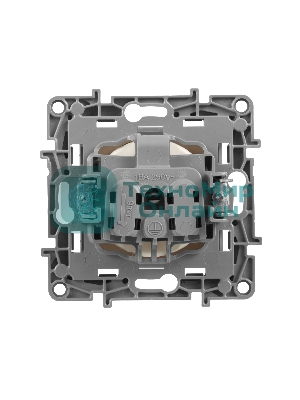 Розетка 2К винты, сл. кость ETIKA 