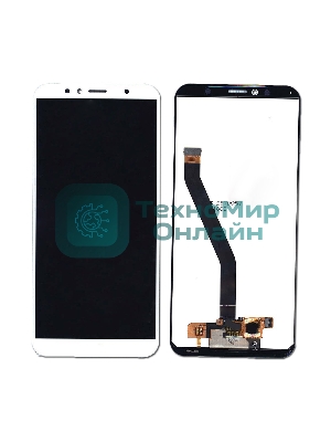 Дисплей для Huawei Honor 7A Pro Honor 7C Y6 2018 Y6 Prime 2018 белый