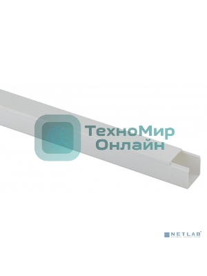 Кабель-канал ЭРА 40x16 белый, 2 метра