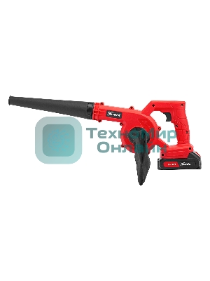 Воздуходувка-пылесос акк. портативная MTX LB-185, 35 м/с, 170 м3/ч, Li-Ion, 20 В