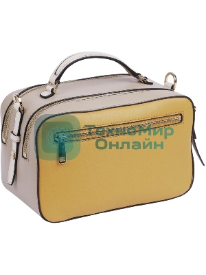 Сумка женская Piquadro Circle BD6656W92/GbE желтый/бежевый натур.кожа