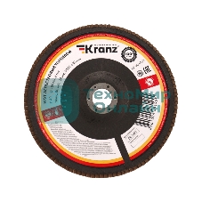 Круг лепестковый торцевой Kranz P40, 180х22,2 мм