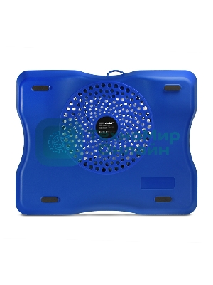 Подставка для ноутбука CROWN CMLC-1001 silver&blue (до 15,6