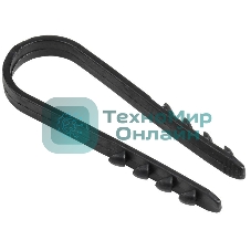 Дюбель хомут IEK UHH36-11-18-100 11-18 мм нейлон черный (100 шт) IEK