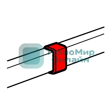 Накладка на стык кабель-канала LEGRAND 033603 32x12.5мм, цвет белый