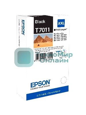 Картридж струйный Epson C13T70114010 WP 4000/4500 Series Ink XXL Cartridge Black 3.4k
