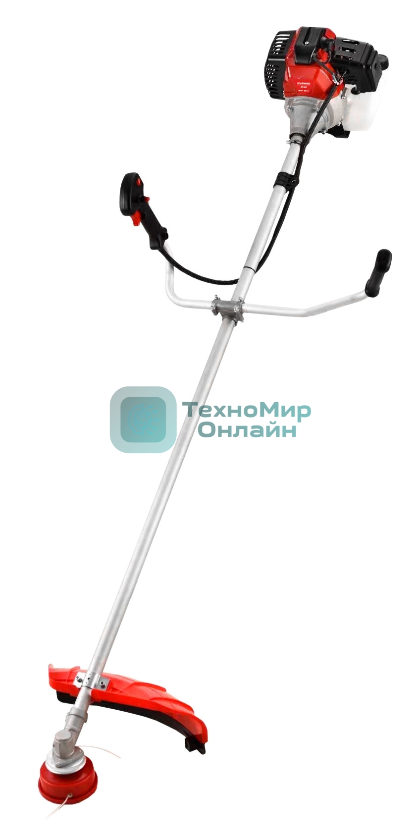 Триммер бензиновый Starwind GT-52 1Вт 3л.с. неразбор.штан. реж.эл.:леска/нож