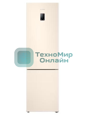 Холодильник Samsung RB37A5200EL/WT бежевый двухкамерный 269/98л морозилка снизу, No Frost