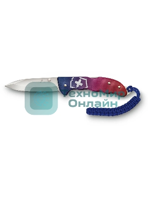 Нож перочинный Victorinox Evoke Alox (0.9415.D221) 136мм 5функц. синий/красный подар.коробка
