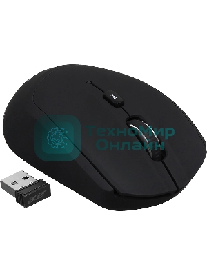 Мышь беспроводная Acer OMR050 черный, 1600 dpi, радиоканал, Bluetooth, USB, кнопки - 6