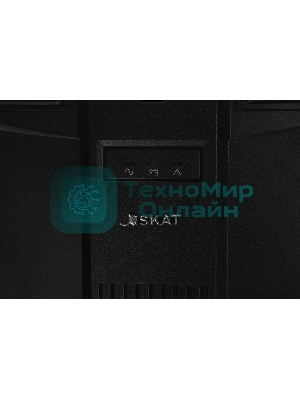 Источник бесперебойного питания SKAT-UPS 800 AI ИБП 220В 480Вт 1 АКБ 9А.ч внутр. меандр. стаб-ция напр-я. 6 выходов Бастион 452