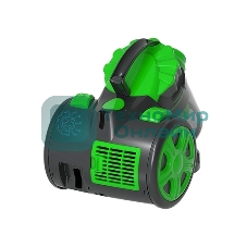 Пылесос Blackton Bt VC1604C черный/зеленый, 350/1600 Вт, уборка влажная/сухая, пылесборник контейнер 2 л