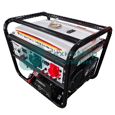 Генератор бензиновый Kranz KR9000EA-3, 9кВт, 230В/380В, 25л, коннектор автоматики, электростартер