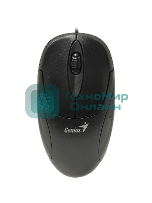 Мышь проводная Genius XScroll V3 черный, 1000 dpi, USB, кнопки - 3