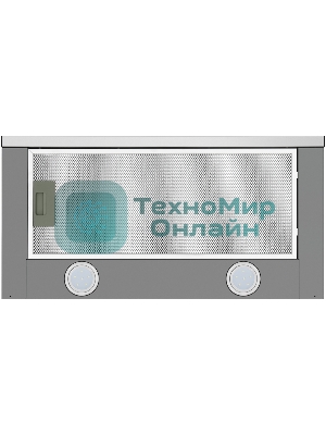Вытяжка встраиваемая HOMSair FLAT 60 серебристый, 60 см, 520 куб. м/ч, 47 д
